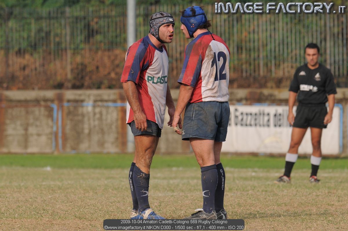2009-10-04 Amatori Cadetti-Cologno 569 Rugby Cologno